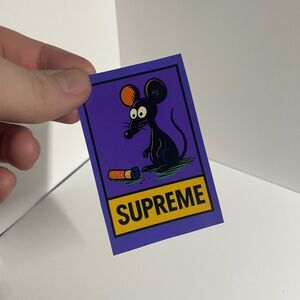 Funny Pop Culture Parody Stickers | Supreme